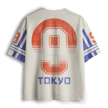Tokyo-Tiger City Of The Rising Sun Mesh Jersey