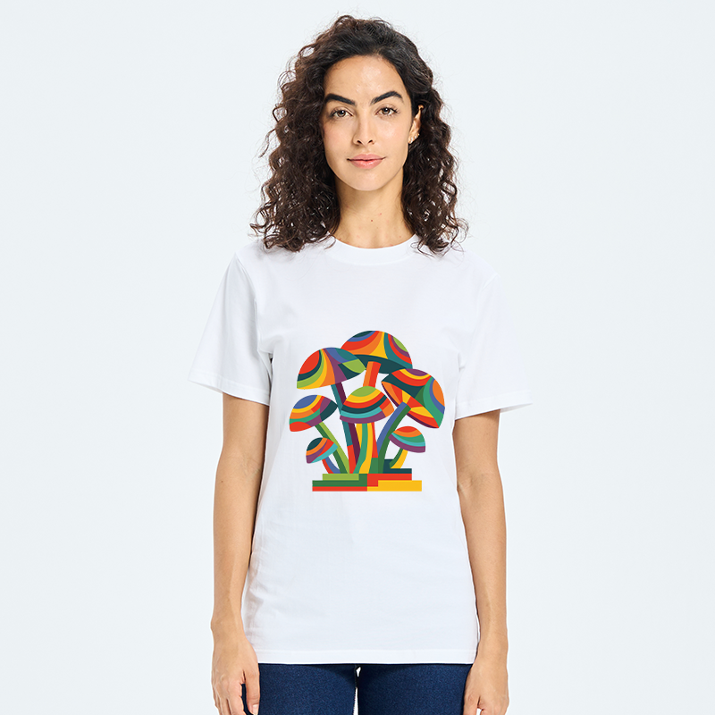 Tokyo-Tiger Colorful Mushroom Art Classic T-Shirt