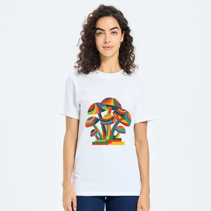 Tokyo-Tiger Colorful Mushroom Art Classic T-Shirt