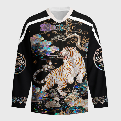 Tokyo-Tiger Celestial Tiger Rising Long-Sleeve Hockey Jersey