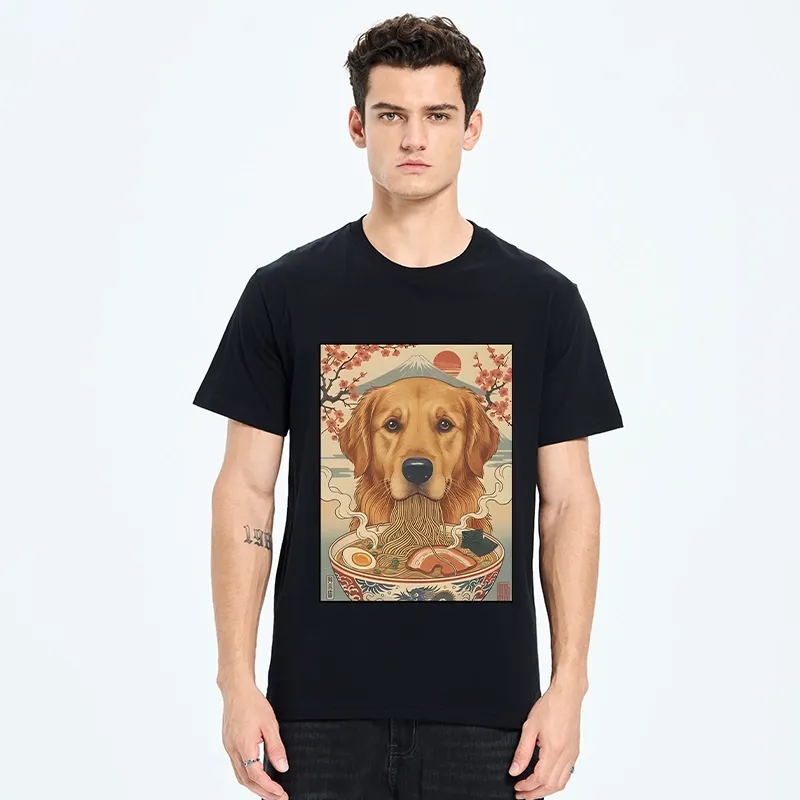 Tokyo-Tiger Japanese Style Dog Ramen Meme Classic T-Shirt