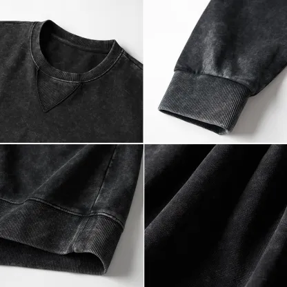 Tokyo-Tiger Zen Cat Relaxation，Everything's Out Of Control Washed Terry Sweatshirt