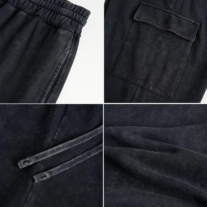 Tokyo-Tiger Cats And Humans Have A Love-hate Relationship Washed Utility Sweatpants