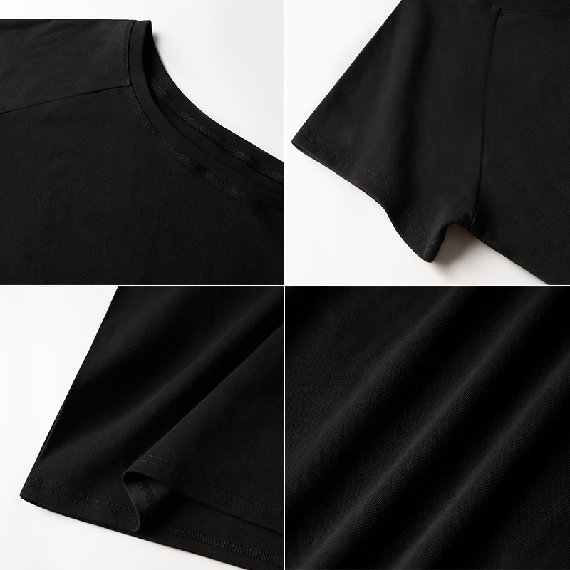 Tokyo-Tiger Vintage Japanese Crane Kanji Off Shoulder T-Shirt