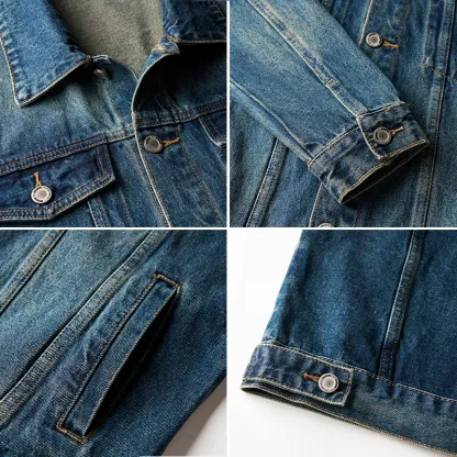 Tokyo-Tiger Logo Jean Jacket