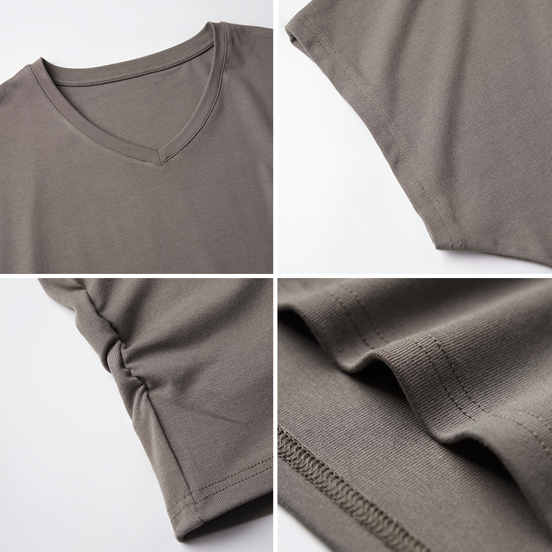 Tokyo-Tiger Roaring Black Cat Modal Dolman Sleeve T-Shirt