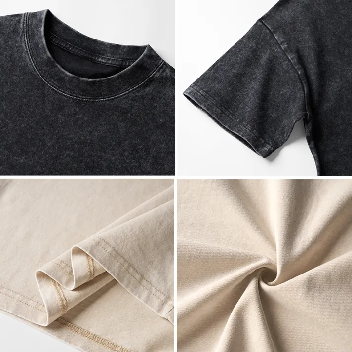 Tokyo-Tiger Yarn Christmas Tree Cat Kids Washed T-Shirt