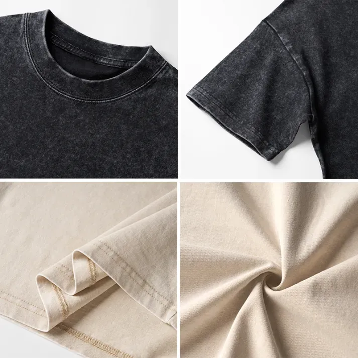 Tokyo-Tiger Yarn Christmas Tree Cat Kids Washed T-Shirt