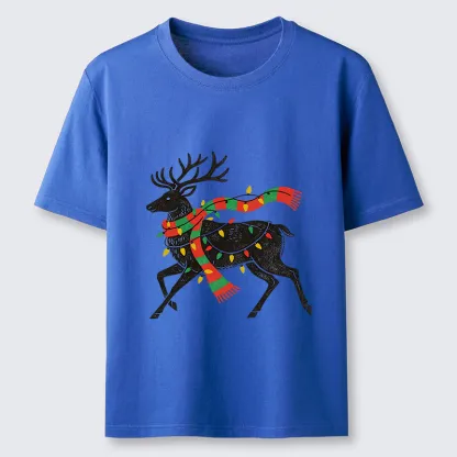 Tokyo-Tiger Christmas Light Reindeer Classic T-Shirt