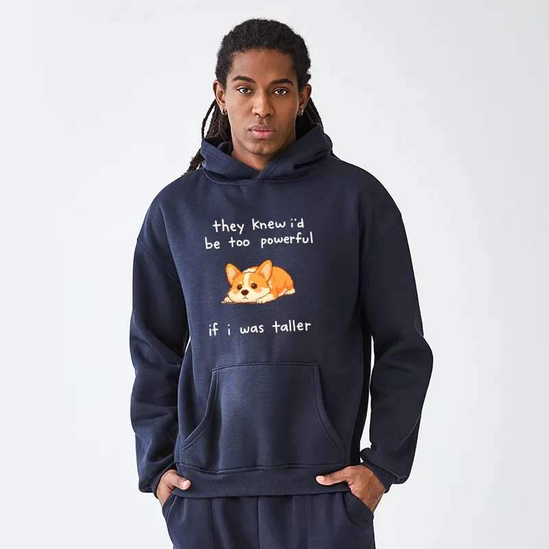 Tokyo-Tiger Funny Short Dog Joke Adult Fleece Hoodie