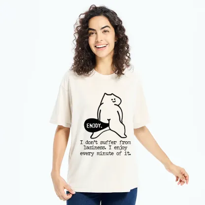 Tokyo-Tiger Enjoy Every Minute Washed T-Shirt