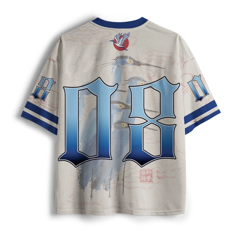 Tokyo-Tiger Wings That Never Yield Mesh Jersey