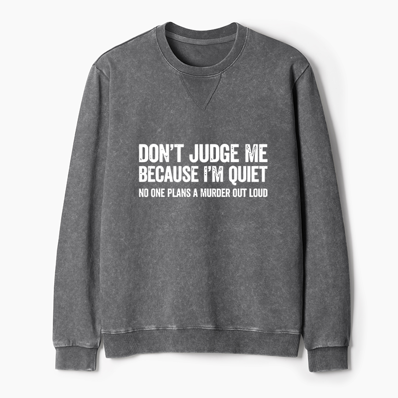 Tokyo-Tiger Sarcastic Funny Quote Washed Terry Sweatshirt
