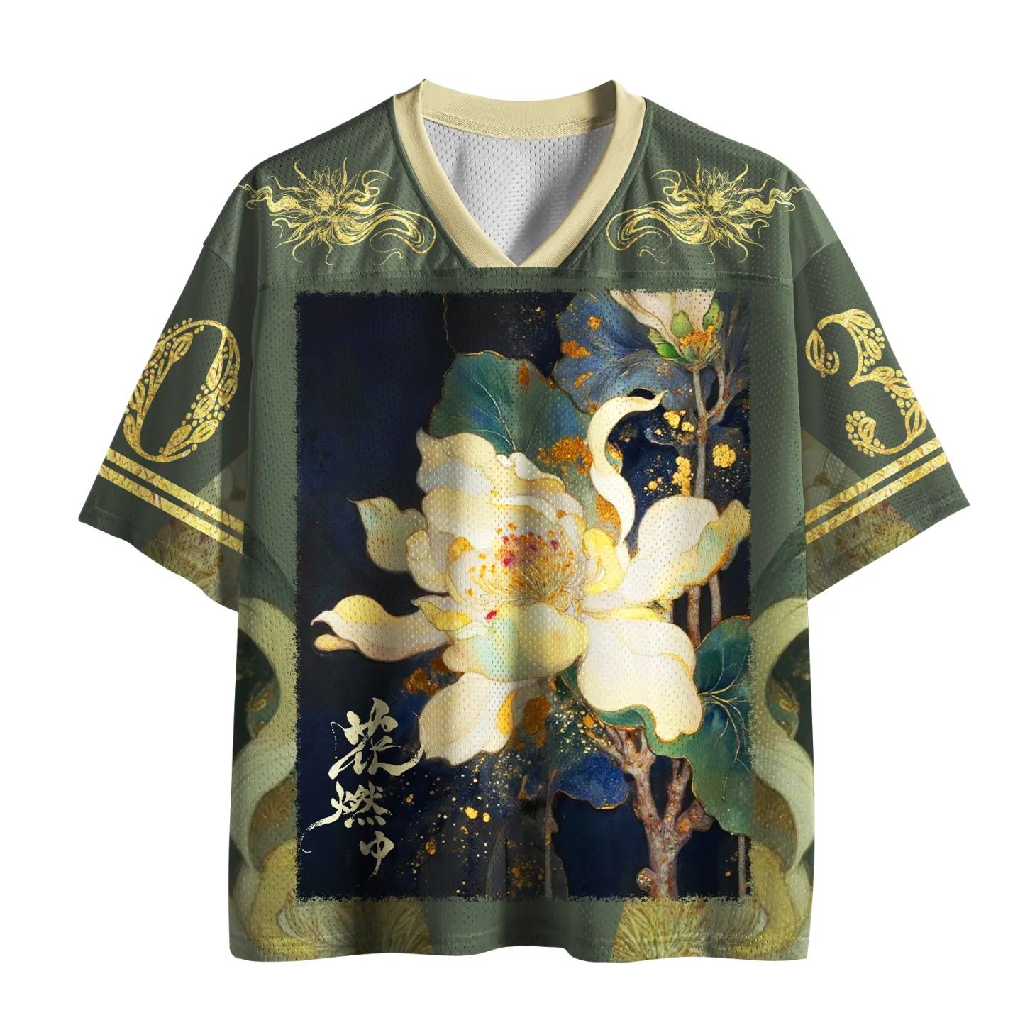 Tokyo-Tiger Timeless Blossom 30 Mesh Jersey