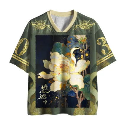 Tokyo-Tiger Timeless Blossom 30 Mesh Jersey