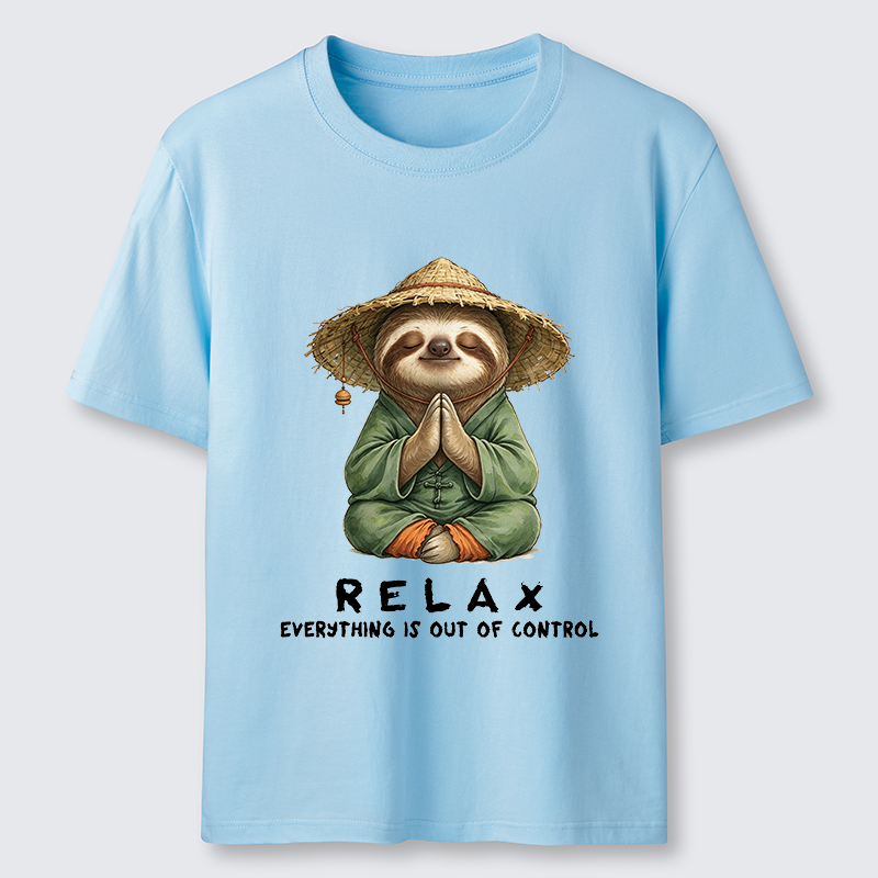 Tokyo-Tiger Zen Relax Sloth Graphic Classic T-Shirt