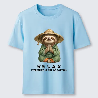 Tokyo-Tiger Zen Relax Sloth Graphic Classic T-Shirt