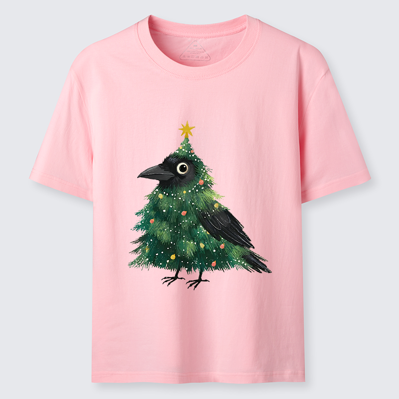 Tokyo-Tiger Cute Christmas Tree Crow Classic T-Shirt
