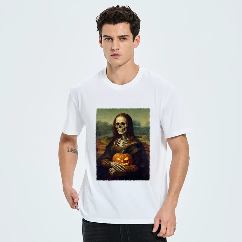 Tokyo-Tiger Skeleton Mona Lisa Meme Classic T-Shirt