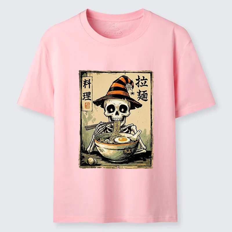 Tokyo-Tiger Funny Skull Ramen Classic T-Shirt