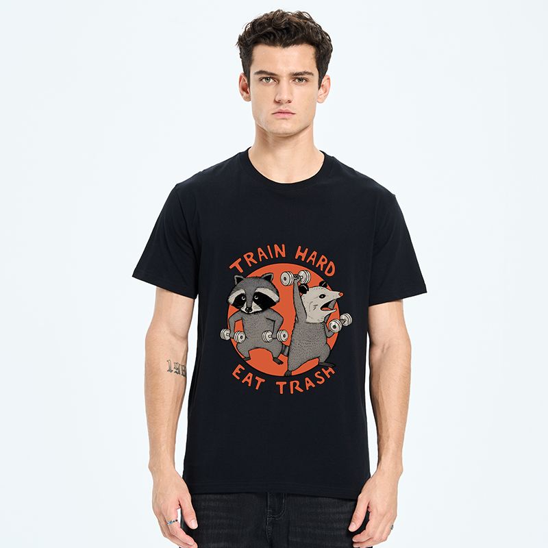 Tokyo-Tiger Raccoons And Opossums Are Working Out Classic T-Shirt