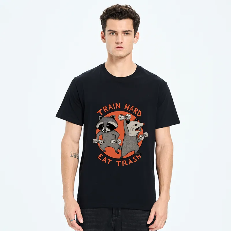 Tokyo-Tiger Raccoons And Opossums Are Working Out Classic T-Shirt