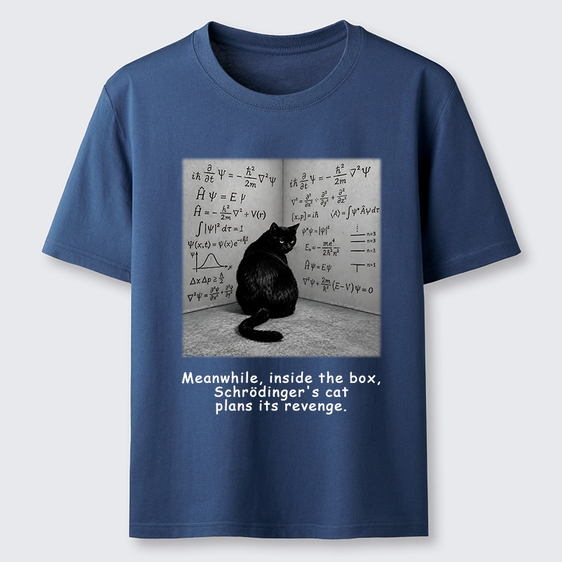Tokyo-Tiger Box Black Cat Science Meme Classic T-Shirt
