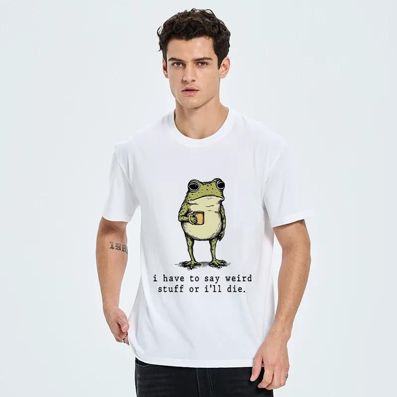 Tokyo-Tiger Funny Meme Weird Talking Coffee Frog Classic T-Shirt