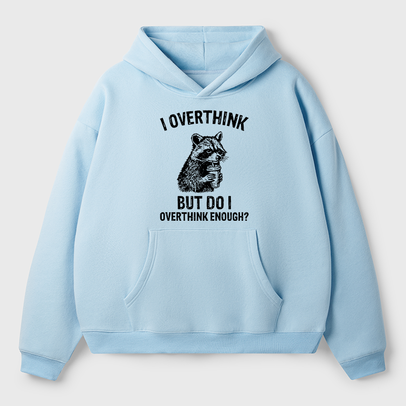 Tokyo-Tiger Constant Overthinking Adult Fleece Hoodie