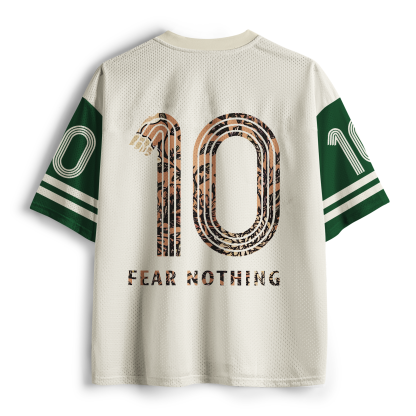 Tokyo-Tiger Fearless Tiger & Crane Mesh Jersey