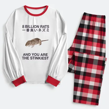 Tokyo-Tiger World's Stinkiest Rat Family Pajama Sets