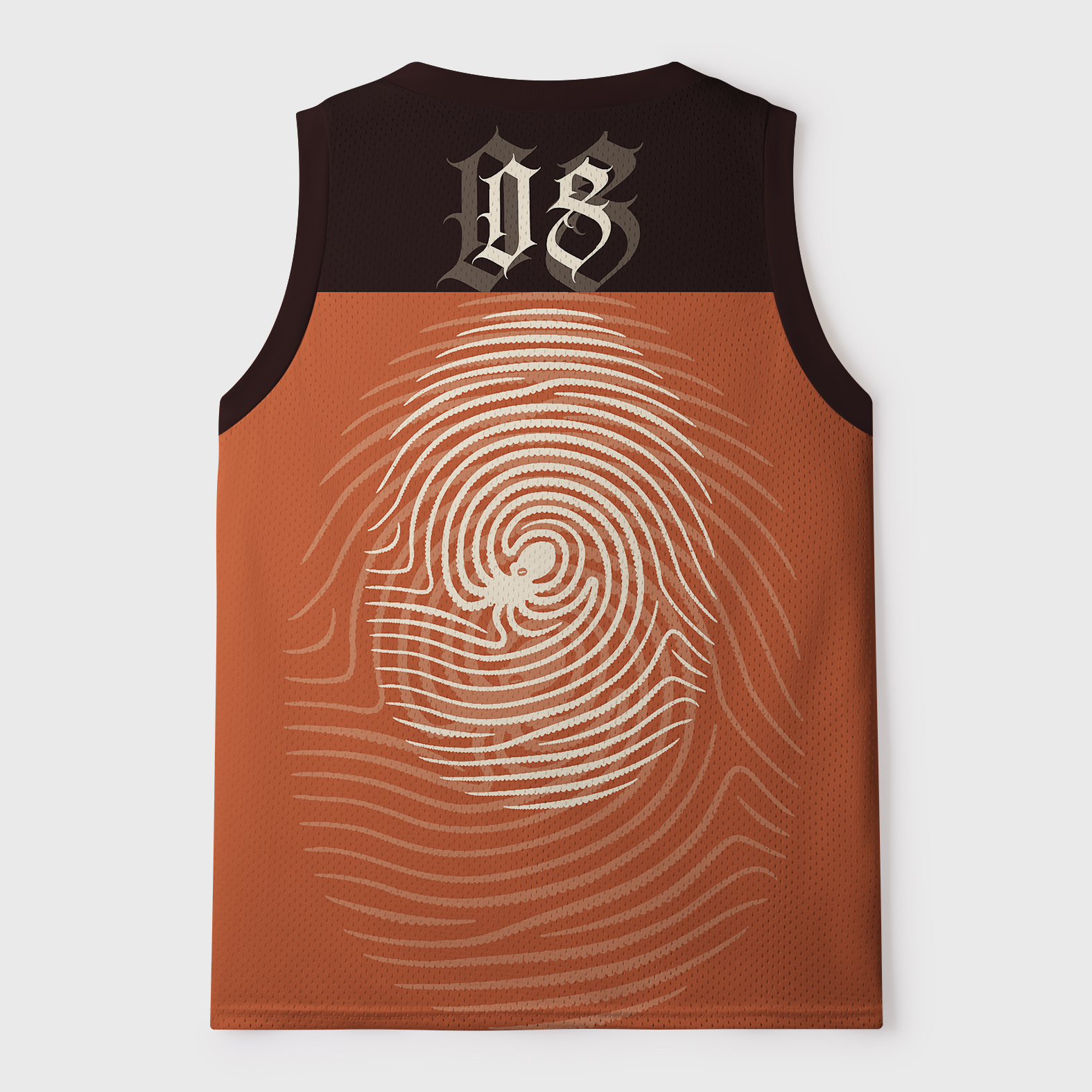 Tokyo-Tiger Retro Octopus Eating Ramen Mesh Tank Top