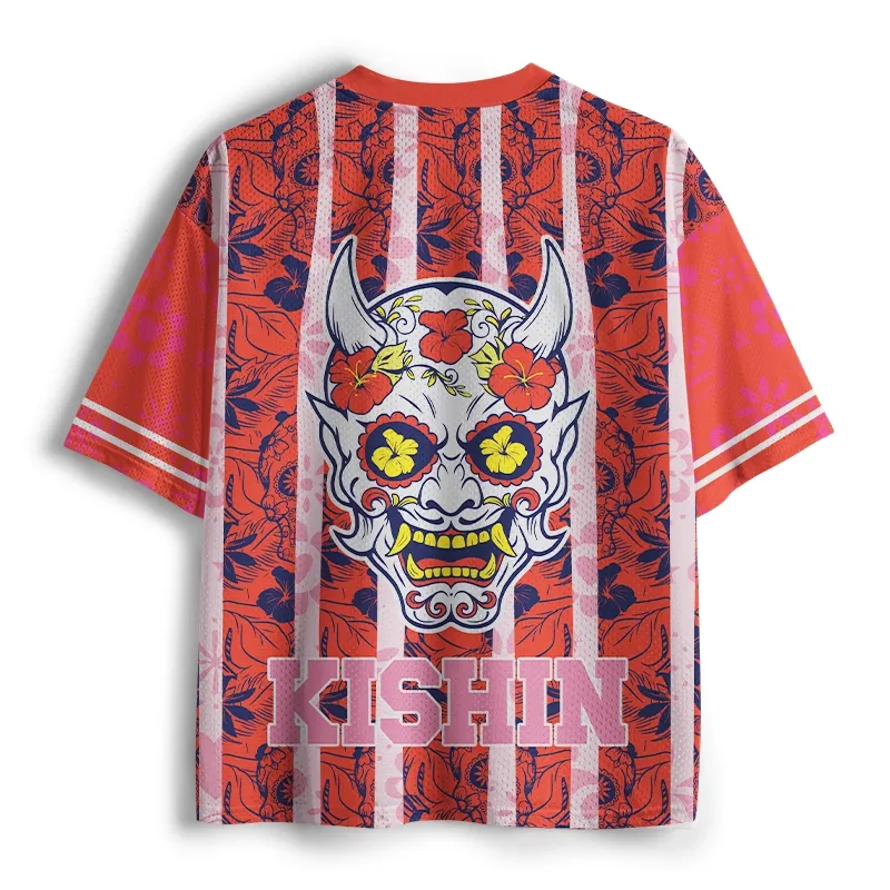 Tokyo-Tiger Kishin Mask Japanese Mesh Jersey