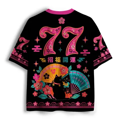 Tokyo-Tiger Geisha Kanji Mesh Jersey