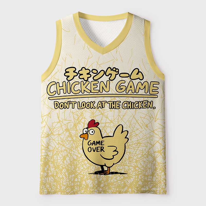 Tokyo-Tiger Don't Look At The Chicken Mesh Tank Top Sale