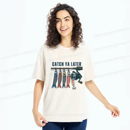 Tokyo-Tiger Fishing Japan Washed T-Shirt