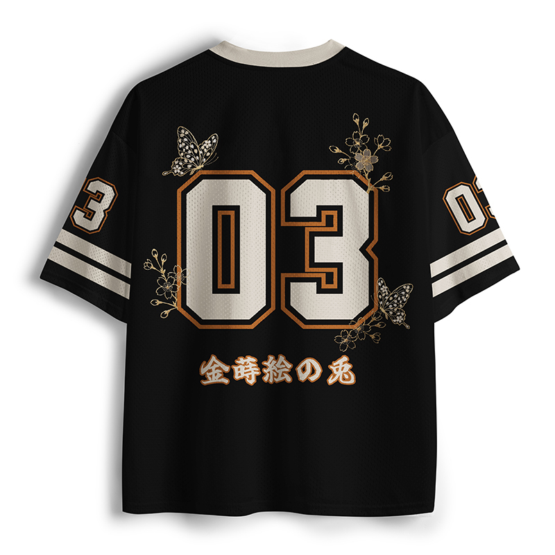 Tokyo-Tiger The Golden Maki-e Rabbit Mesh Jersey