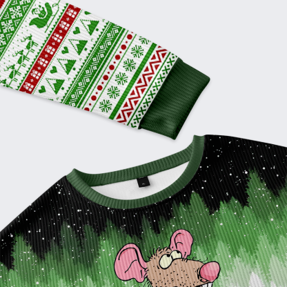 Tokyo-Tiger Save My Little Broken Body Christmas Ugly Sweatshirt
