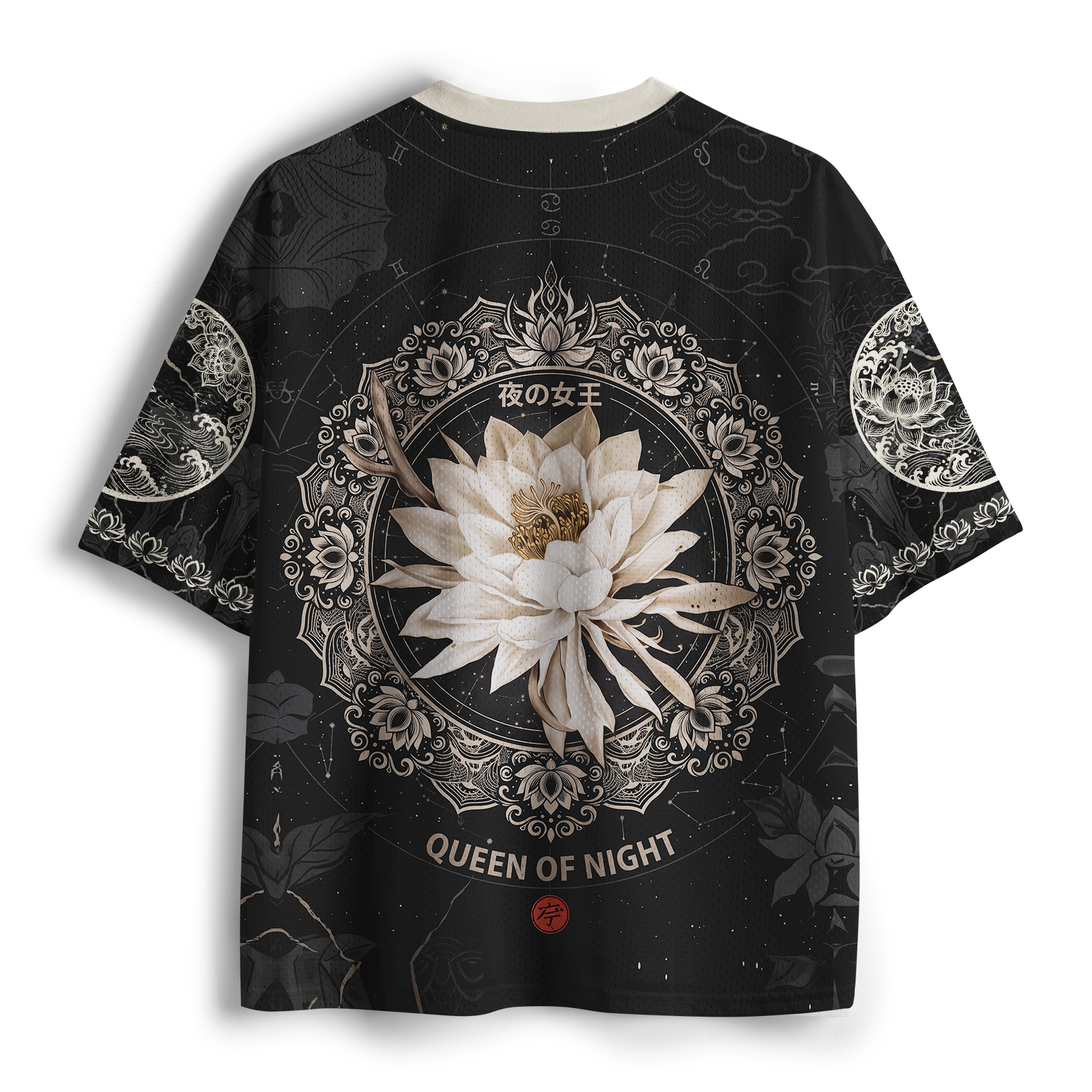 Tokyo-Tiger Japanese Epiphyllum Mesh Jersey