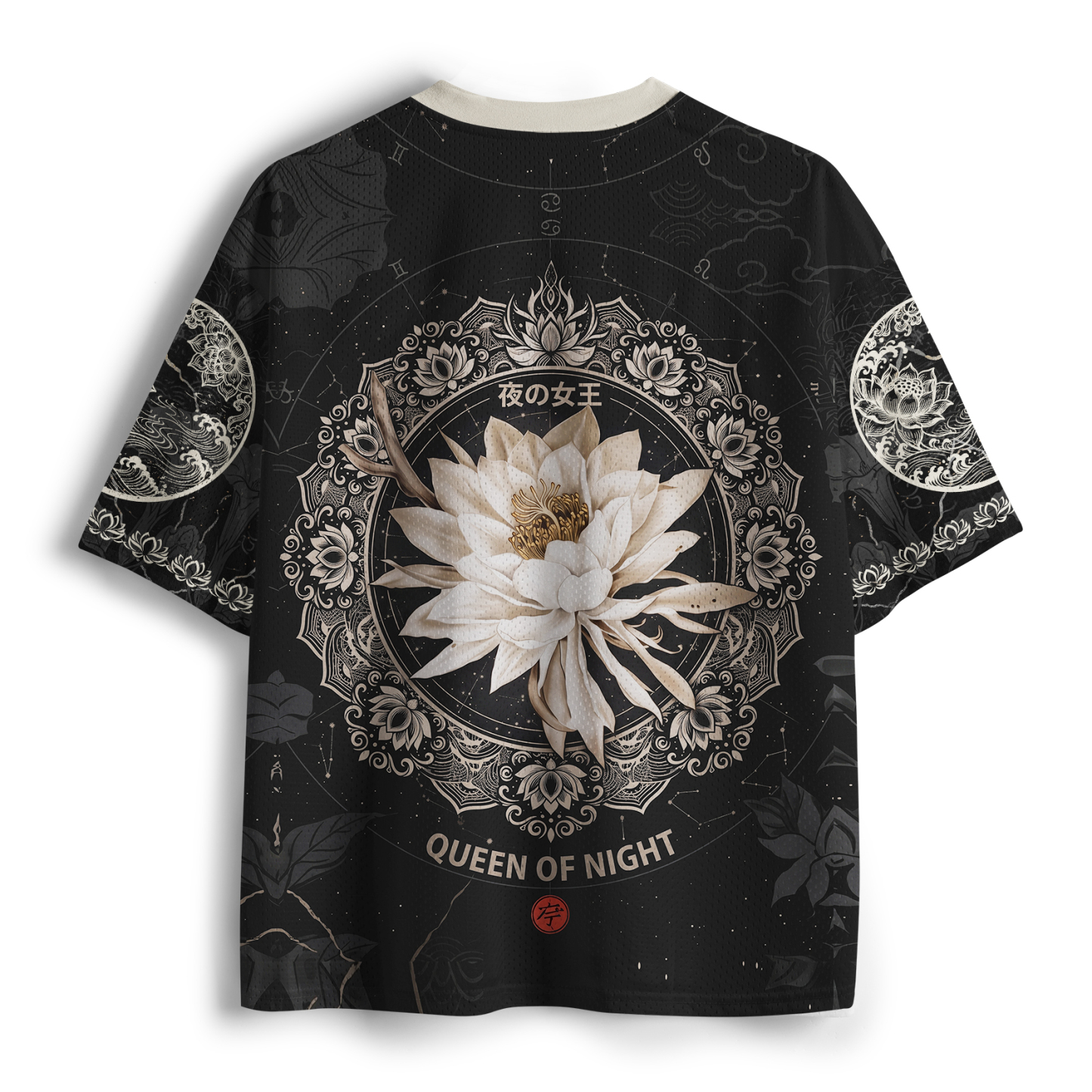 Tokyo-Tiger Japanese Epiphyllum Mesh Jersey