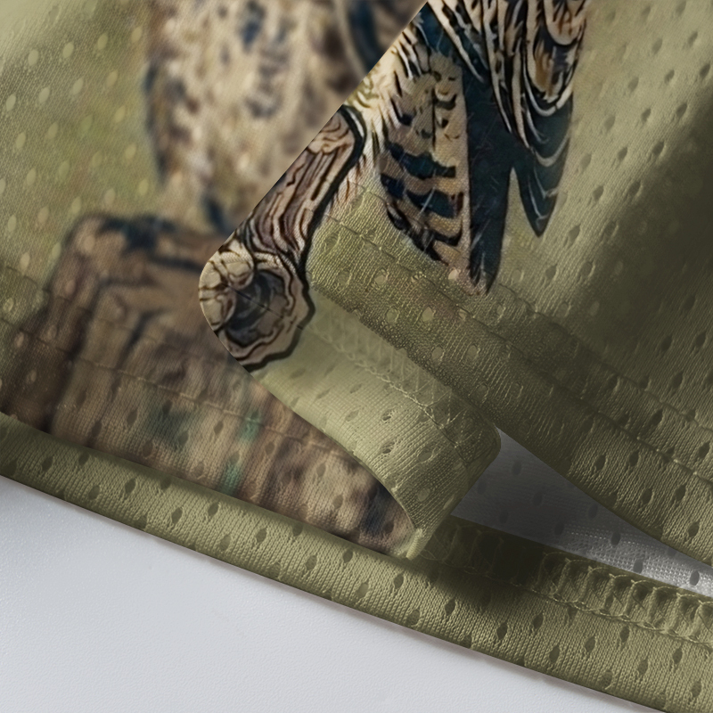 Tokyo-Tiger Wise Forest Owl Mesh Jersey