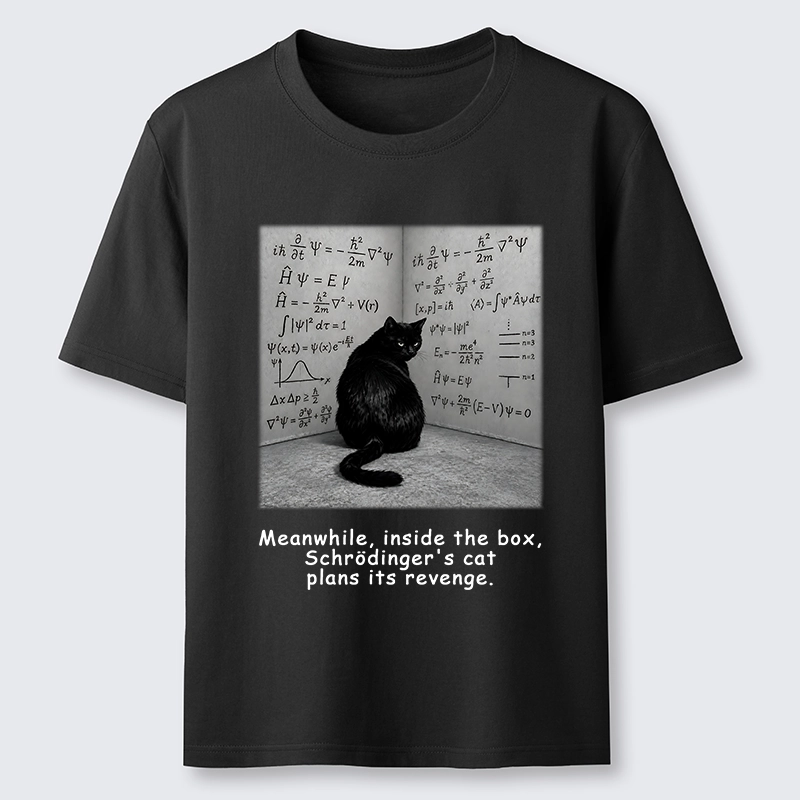 Tokyo-Tiger Box Black Cat Science Meme Classic T-Shirt