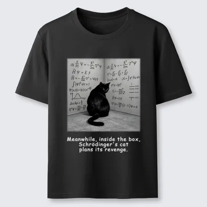 Tokyo-Tiger Box Black Cat Science Meme Classic T-Shirt