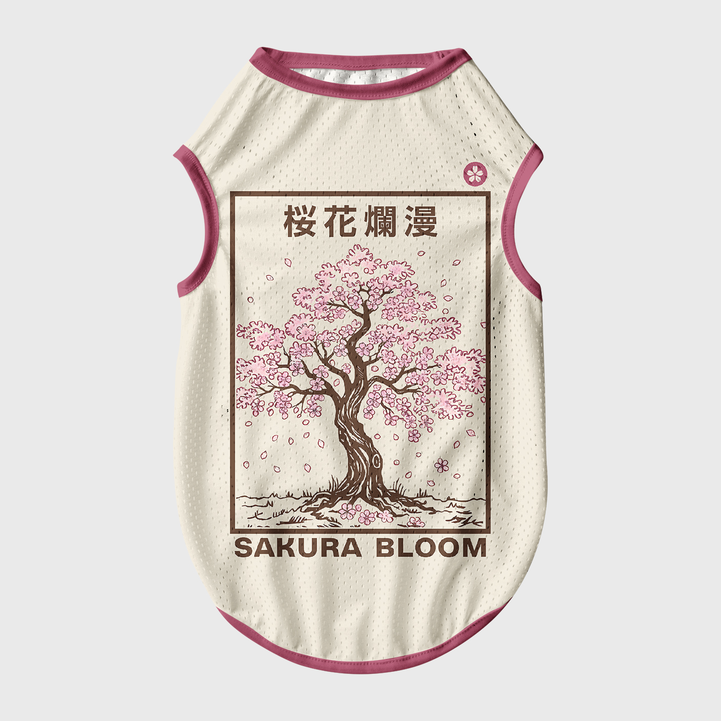 Tokyo-Tiger Sakura Bloom Pet Jersey