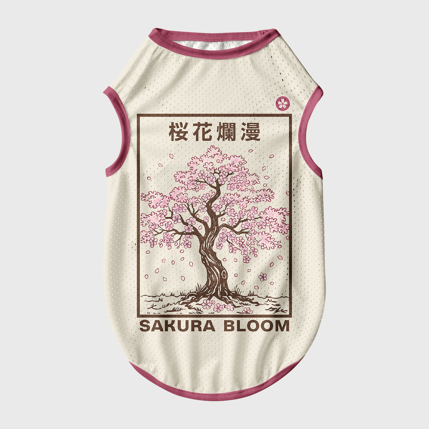 Tokyo-Tiger Sakura Bloom Pet Jersey