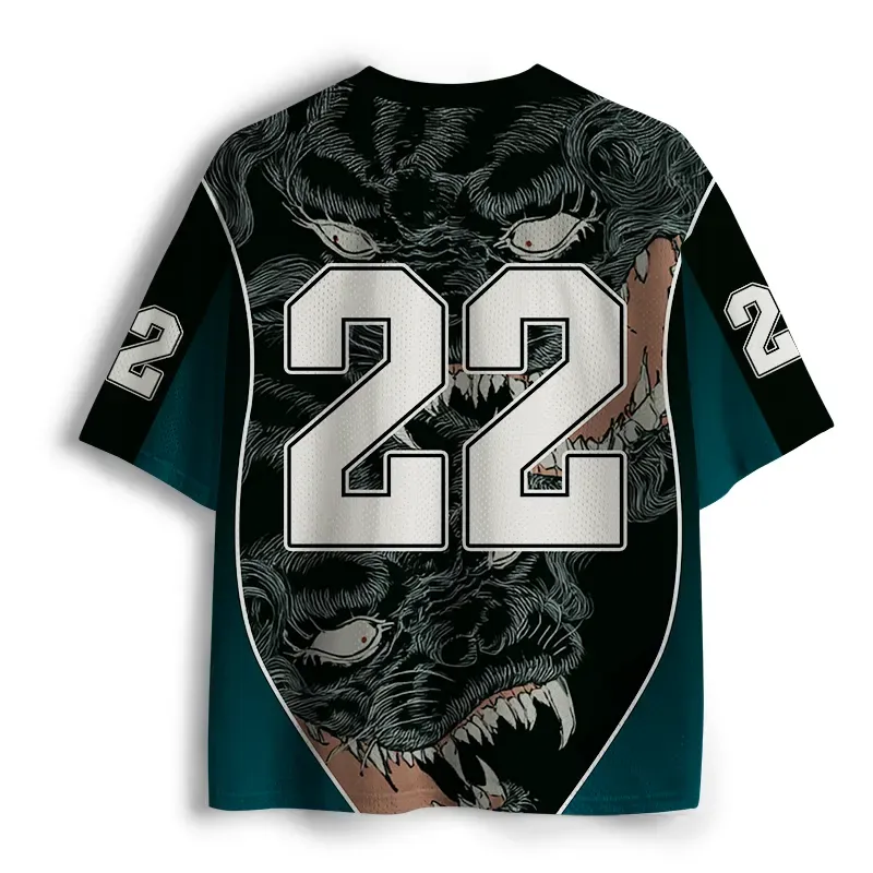 Tokyo-Tiger Night Stalker：Cat vs.Demon Mesh Jersey