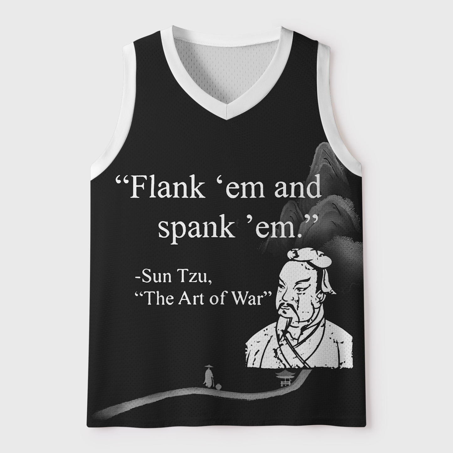 Tokyo-Tiger The Art Of War Mesh Tank Top Sale