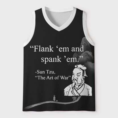 Tokyo-Tiger The Art Of War Mesh Tank Top