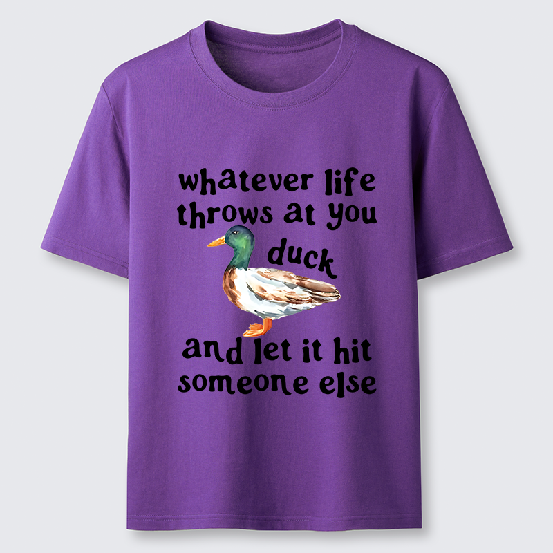 Tokyo-Tiger Funny Duck Life Trouble Meme Classic T-Shirt
