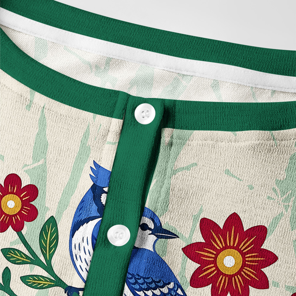 Tokyo-Tiger Floral Birdsong Women's Lightweight Cardigan